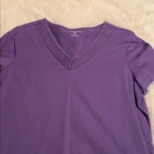 Purple shirt